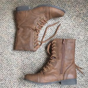 MOSSIMO SUPPLY CO. Lace Up Combat Boots